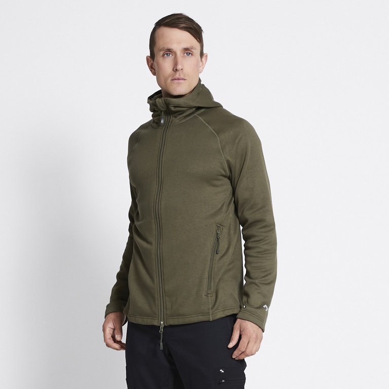 Functional hoodie "Vasared" Army Green